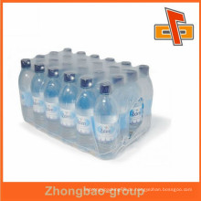 Schrumpfende transparente PE-Verpackungsfolie für Wasserflaschen mit freiem Design